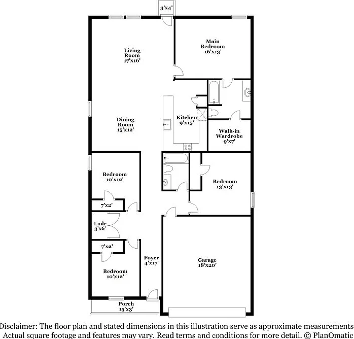 4 bed, 2.0 bath, 1667 sqft, $1,755 — Photo 2
