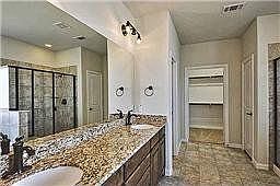 Master Bath with Granite Vanity