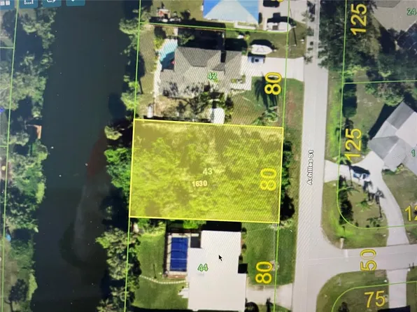 1497 ACHILLES STREET LOT 43, PUNTA GORDA, FL 33980