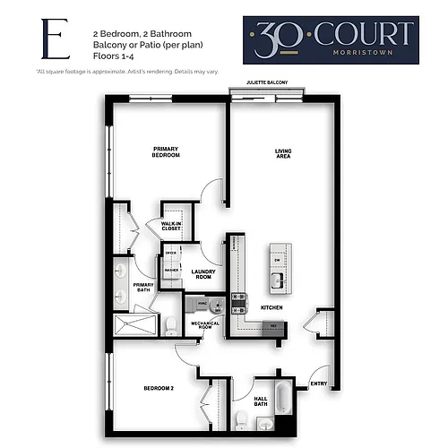 Floor plan E2