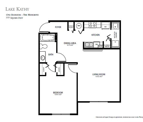 Floor plan THE MANGROVE