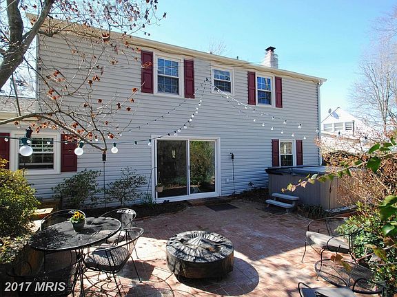 Sun Dappled Grilling and Entertaining Patio