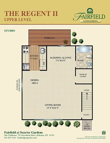 Floor plan REGENT UPPER