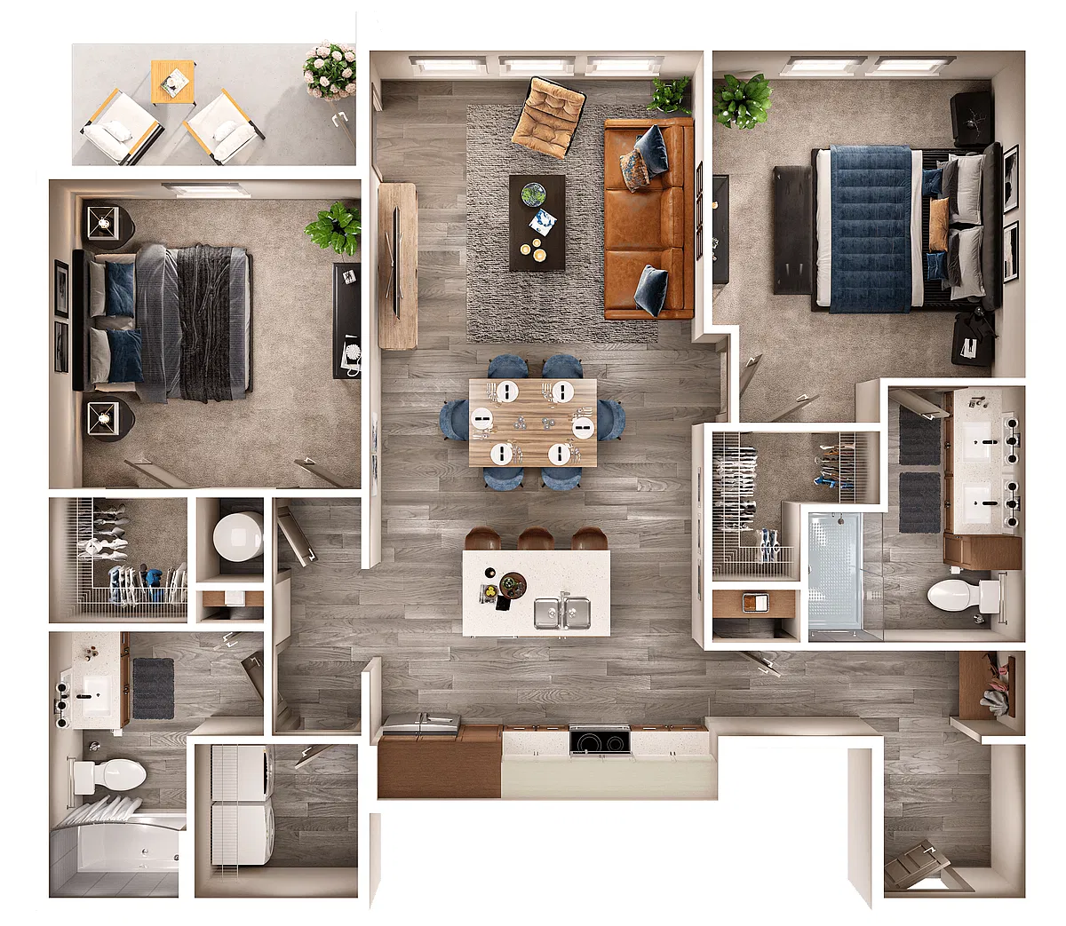 Floor plan The Valencia