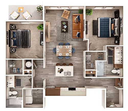 Floor plan The Valencia