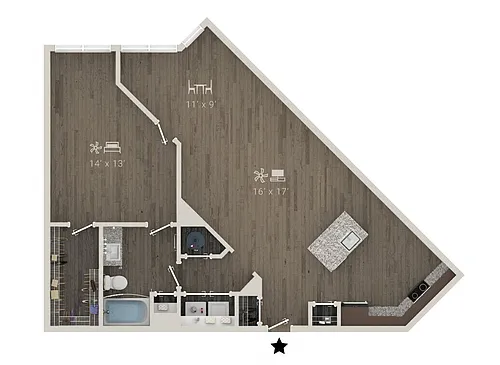 Floor plan Canal