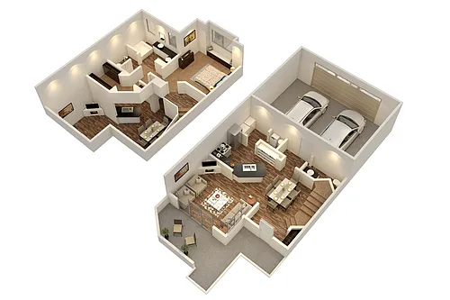 Floor plan La Plata Townhome