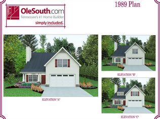 1989 Elevation ABC Plan, Wheatfield, Shelbyville, TN 37160