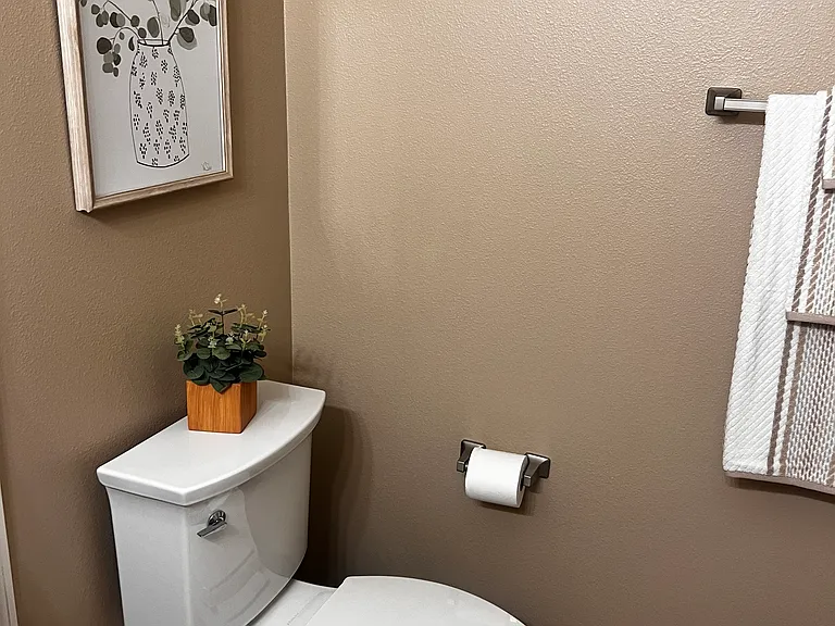 Primary bathroom.