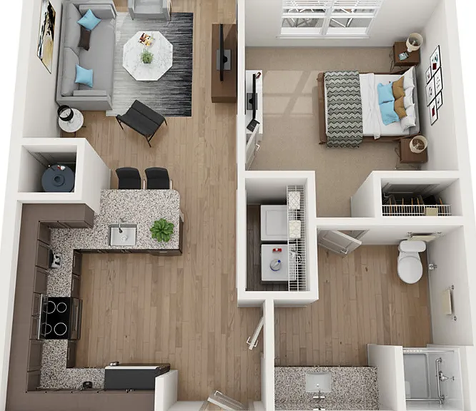 One Bed One Bath One Bed One Bath
