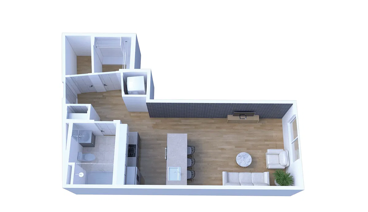 Floor plan Studio