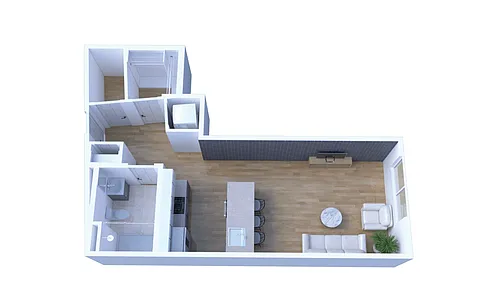 Floor plan Studio
