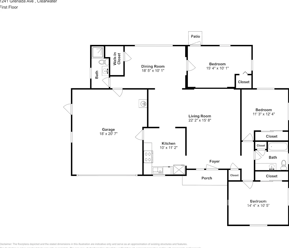 1241 Grenada Ave Clearwater, FL 33764 — Photo 2