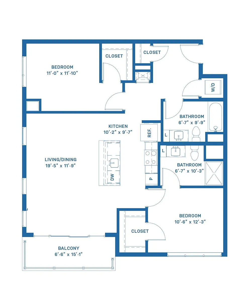 Floor plan Style B3