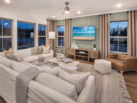 Spacious gathering room