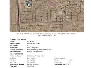 None Vacant Land, North Las Vegas, NV 89030
