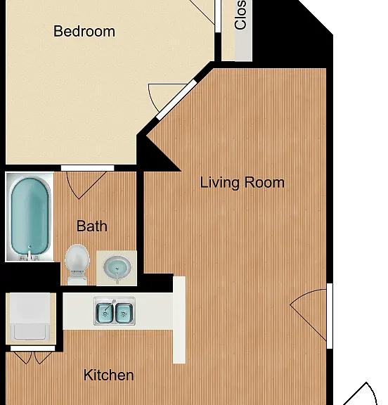 Plan C3 Floorplan Diagram