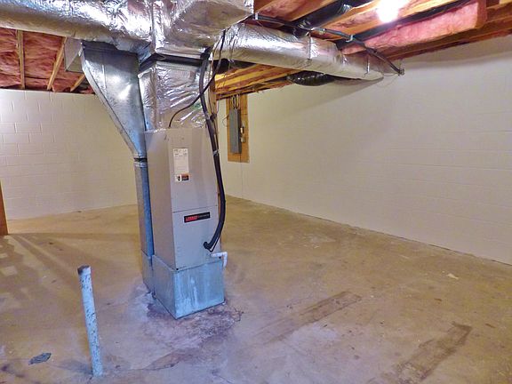 Unfinished Basement Area
