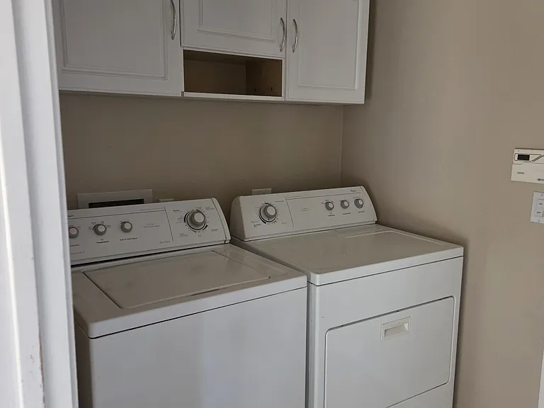 Laundry Room, includes washer & dryer