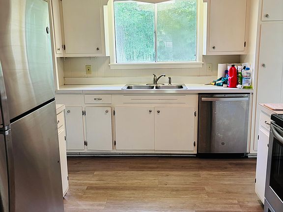 Kitchen from the dining area