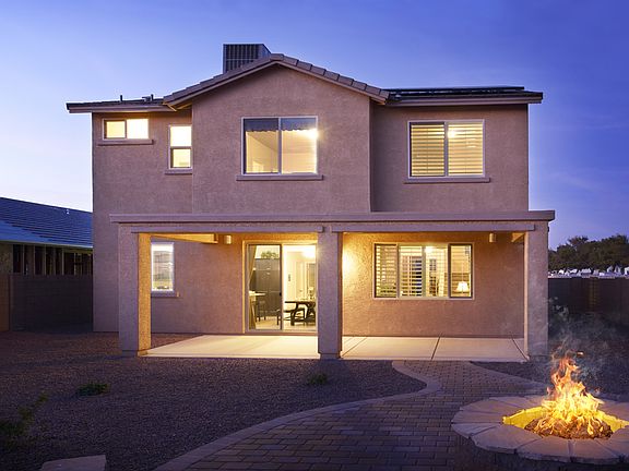 Interior plan 405 back yard