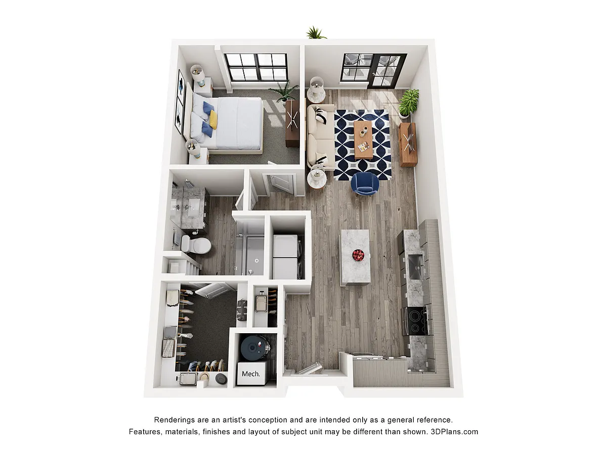 Floor plan Sea Haven - A3.D