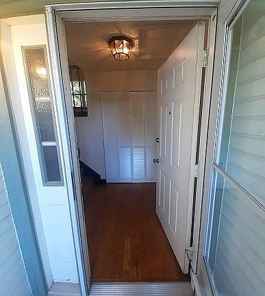Entryway with Coat Closet and Garage Access