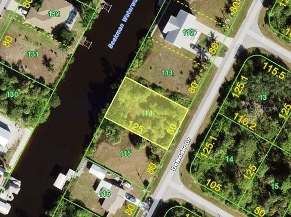 12274 DEFENDER DRIVE LOT 114, PORT CHARLOTTE, FL 33953