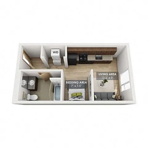 Floor plan Platform