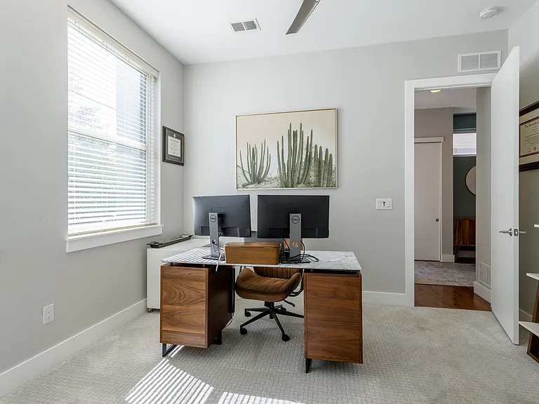 1st Level Bedroom with attached Bathroom