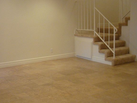 Living room-all Travertine Tile