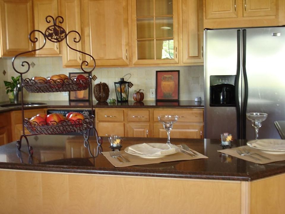 Front view of kitchen