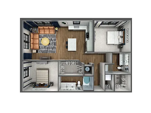 Floor plan B4