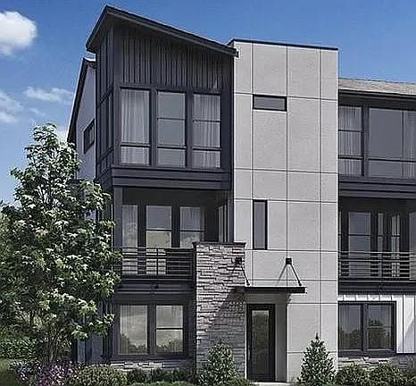 End unit. Very private with cement divining wall