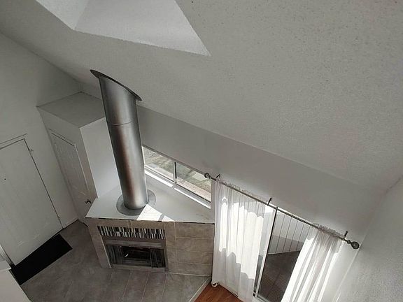 view looking down from bedroom/loft