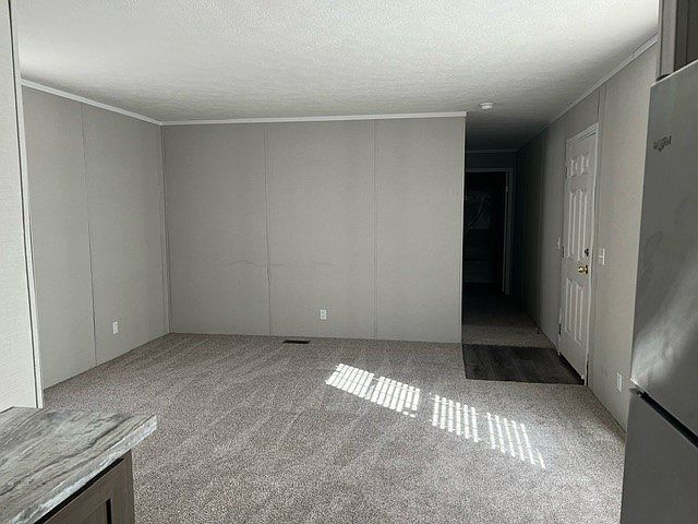 Family room view from kitchen