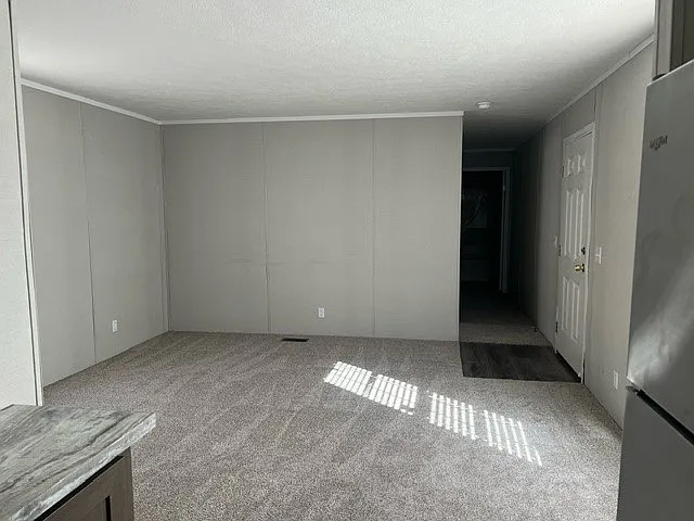Family room view from kitchen