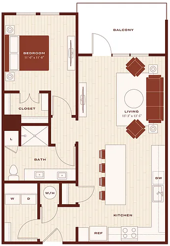 Floor plan B7