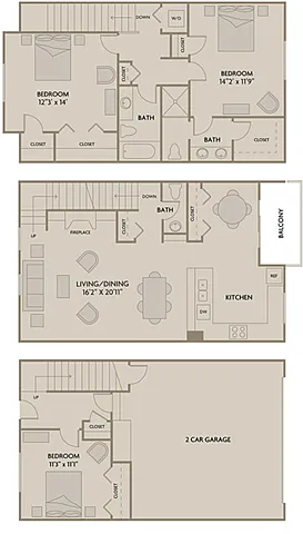 Floor plan Plan C
