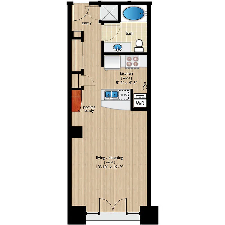 Floor plan Fox III