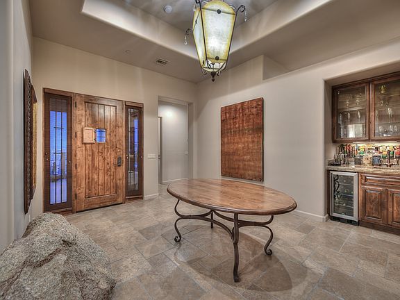 Foyer Entry with Wet Bar