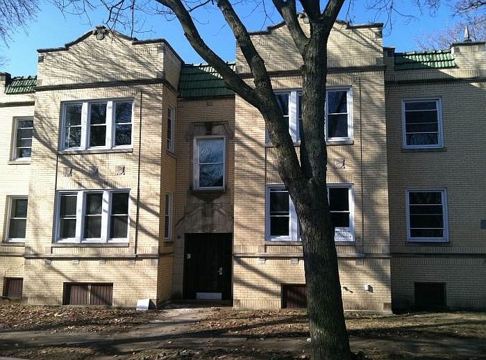 Front of building