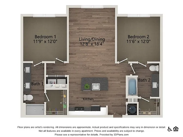 Floor plan B1A