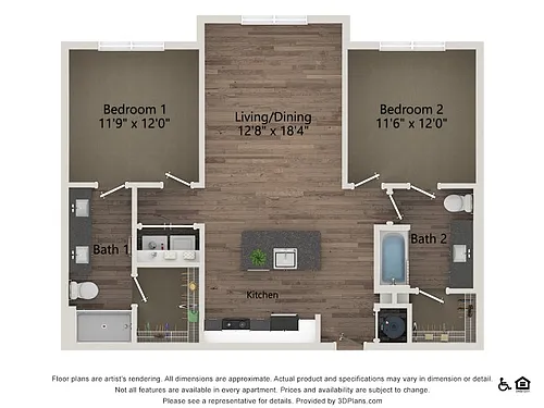 Floor plan B1A