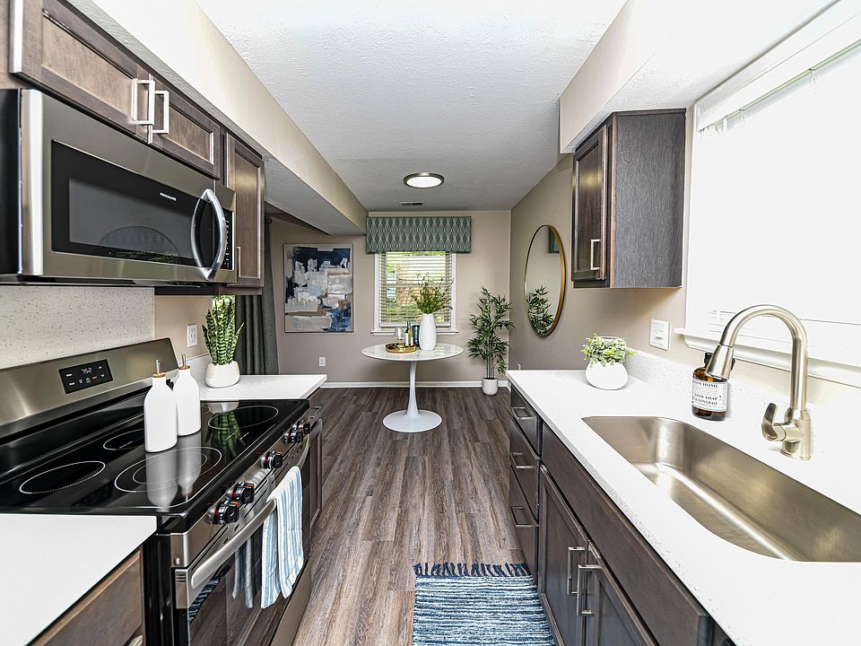 Kitchen with modern cabinetry