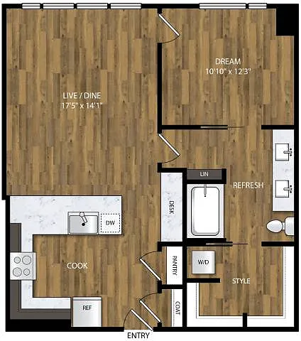 Floor plan A-40