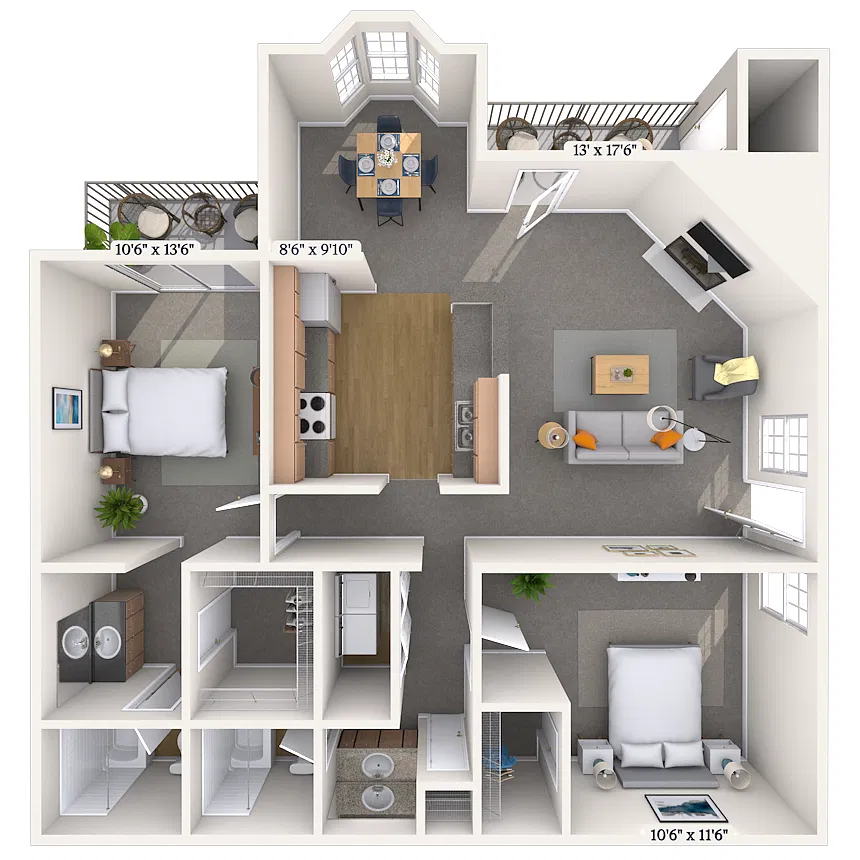 Floor plan The Farrington