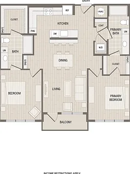 B1.P8: 2bed 2bath B1.P8: 2bed 2bath