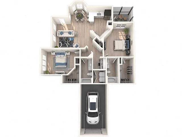 Floor plan Chippewa