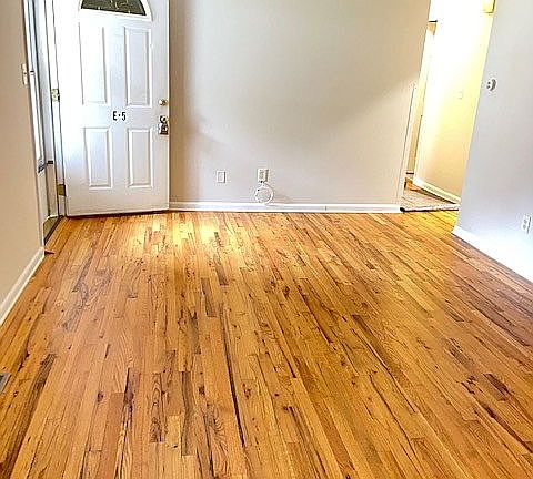 Living room and front door